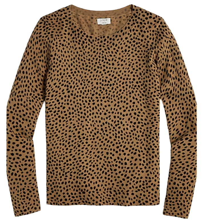 Cheetah Teddie Sweater